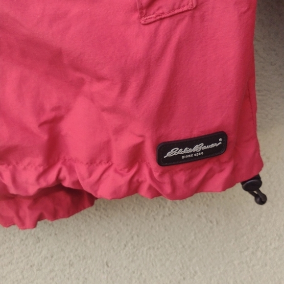 Flawed Eddie Bauer Red Jacket L/XL - Picture 3 of 12